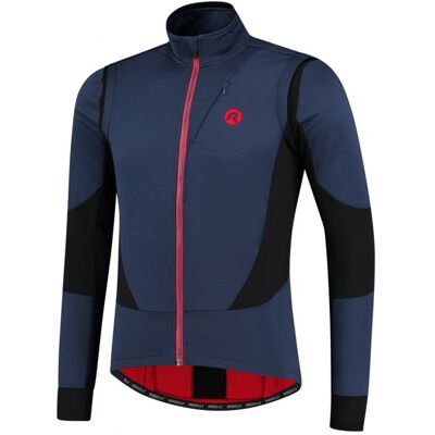 Męska Kurtka Rowerowa Rogelli Winterjacket Brave Blue/black/red - Rozmiar L Męska Kurtka Rowerowa Rogelli Winterjacket Brave Blue/black/red - Rozmiar L