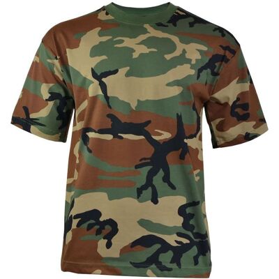 Mfh Koszulka T-Shirt Woodland - Woodland - Xl Mfh Koszulka T-Shirt Woodland - Woodland - Xl