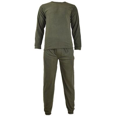 Mil-Tec Bielizna Polarowa Dwuczęściowa Olive - Olive - M Mil-Tec Bielizna Polarowa Dwuczęściowa Olive - Olive - M