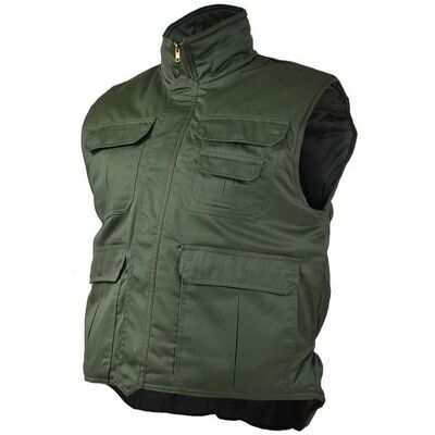 Mil-Tec Kamizelka Ocieplana Ranger Olive - Olive - 5XL Mil-Tec Kamizelka Ocieplana Ranger Olive - Olive - 5XL