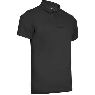 Mil-Tec Koszulka Quick Dry Szybkoschnąca Polo Z Krótkim Rękawem Czarna 3XL Mil-Tec Koszulka Quick Dry Szybkoschnąca Polo Z Krótkim Rękawem Czarna 3XL