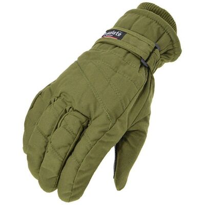 Mil-Tec Rękawice Narciarskie Olive - Olive - S Mil-Tec Rękawice Narciarskie Olive - Olive - S