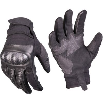 Mil-Tec Rękawice Taktyczne Skórzane Gen.II Czarne - XL Mil-Tec Rękawice Taktyczne Skórzane Gen.II Czarne - XL