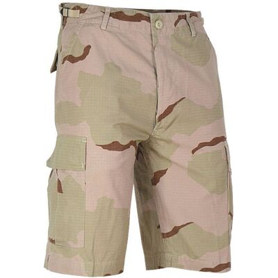 Mil-Tec Spodenki Bermudy Rip-Stop Desert 3-color - M Mil-Tec Spodenki Bermudy Rip-Stop Desert 3-color - M