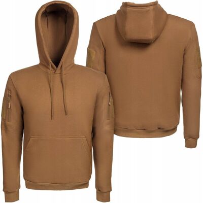 Mil-Tec Tactical Bluza Taktyczna Sportowa Wojskowa Z Kapturem Coyote Xl Mil-Tec Tactical Bluza Taktyczna Sportowa Wojskowa Z Kapturem Coyote Xl