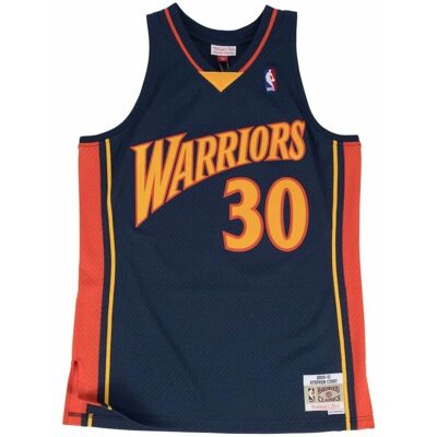 Mitchell & Ness, T-shirt męski, NBA GSW Stephan Curry Swingman, rozmiar XXL Mitchell & Ness, T-shirt męski, NBA GSW Stephan Curry Swingman, rozmiar XXL