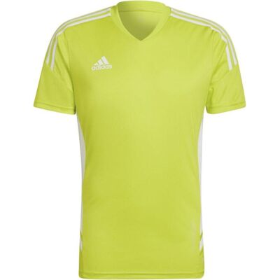 Adidas Condivo 22 HE3058 - Mężczyzna - Żółty - 170-175 cm - Koszulka piłkarska Adidas Condivo 22 HE3058 - Mężczyzna - Żółty - 170-175 cm - Koszulka piłkarska