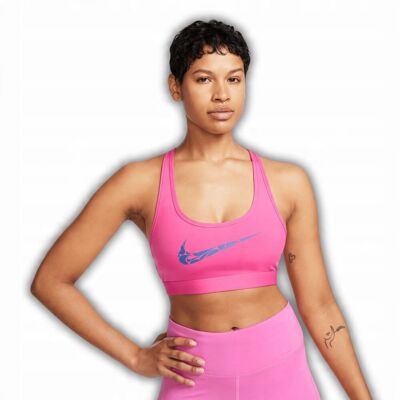 Nike DAMSKI BIUSTONOSZ SPORTOWY RÓŻOWY TRENING ROZMIAR M FITNESS WYGODNY Nike DAMSKI BIUSTONOSZ SPORTOWY RÓŻOWY TRENING ROZMIAR M FITNESS WYGODNY