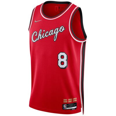 Nike Nba Chicago Bulls Zach Lavine City Edition 2021 Swingman Jersey University Red Nike Nba Chicago Bulls Zach Lavine City Edition 2021 Swingman Jersey University Red