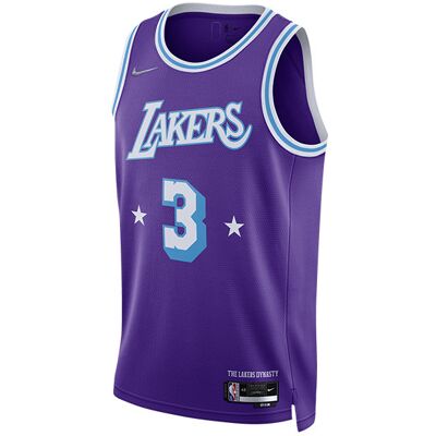 Nike Nba Los Angeles Lakers Anthony Davis City Edition 2021 Swingman Jersey Field Purple Nike Nba Los Angeles Lakers Anthony Davis City Edition 2021 Swingman Jersey Field Purple