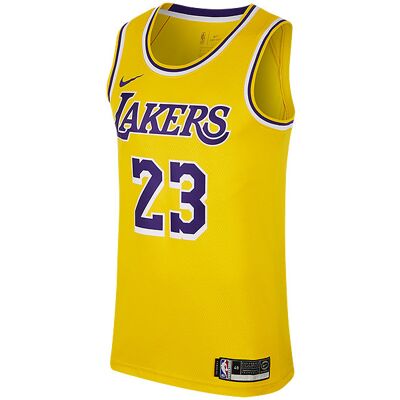 Nike Nba Los Angeles Lakers Lebron James Swingman Road Jersey Amarillo Nike Nba Los Angeles Lakers Lebron James Swingman Road Jersey Amarillo