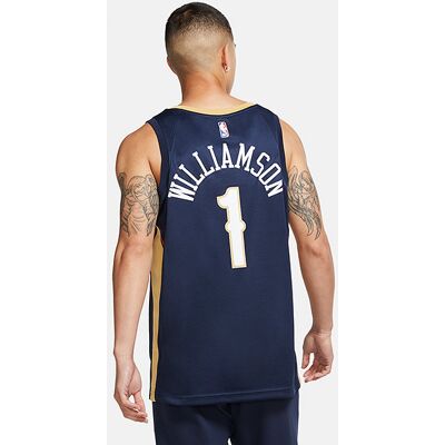Nike Nba New Orleans Pelicans Zion Williamson Icon Edition Swingman Jersey College Navy Nike Nba New Orleans Pelicans Zion Williamson Icon Edition Swingman Jersey College Navy