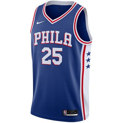 Nike Nba Philadelphia 76Ers Ben Simmons Icon Edition Jersey Rush Blue Nike Nba Philadelphia 76Ers Ben Simmons Icon Edition Jersey Rush Blue