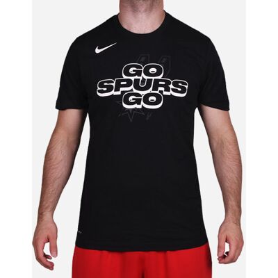 Nike Nba San Antonio Spurs Mantra Dri-Fit Tee Black Nike Nba San Antonio Spurs Mantra Dri-Fit Tee Black