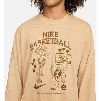 Nike Premium Long Sleeve Tee Yukon Brown Nike Premium Long Sleeve Tee Yukon Brown