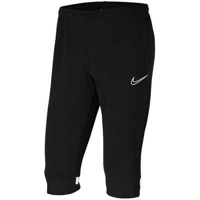 Nike Spodnie, Dry Academy 21 3/4 Pant Junior CW6127 010, czarny, rozmiar L Nike Spodnie, Dry Academy 21 3/4 Pant Junior CW6127 010, czarny, rozmiar L