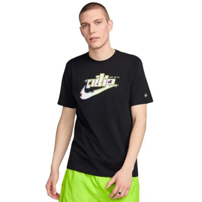 Koszulka Nike FV3745-010 Bawełniana Czarna Męska Koszulka Nike FV3745-010 Bawełniana Czarna Męska