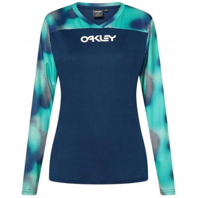 Oakley Longsleeve Maven Coast Jersey Foa500570-9yp R S Oakley Longsleeve Maven Coast Jersey Foa500570-9yp R S