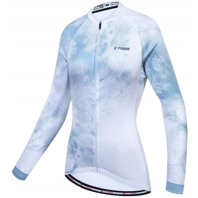Ocieplana Bluza Rowerowa Damska X-Tiger Termiczna Izolacja Oddychalność 4XL Ocieplana Bluza Rowerowa Damska X-Tiger Termiczna Izolacja Oddychalność 4XL