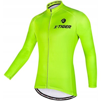Ocieplana Bluza Rowerowa Męska X-Tiger Termiczna Izolacja Oddychalność 4XL` Ocieplana Bluza Rowerowa Męska X-Tiger Termiczna Izolacja Oddychalność 4XL`