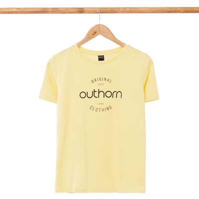 Outhorn, Koszulka Damska, Jasny Żółty Hol21 Tsd606a 73s, Rozmiar Xl Outhorn, Koszulka Damska, Jasny Żółty Hol21 Tsd606a 73s, Rozmiar Xl