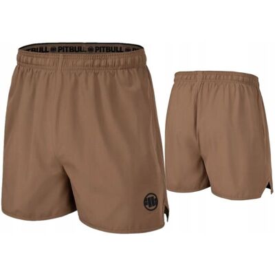 inna (Inny) PITBULL MĘSKIE SPODENKI SPORTOWE PERFORMANCE PRO SMALL LOGO 2 PIASKOWE XXL inna (Inny) PITBULL MĘSKIE SPODENKI SPORTOWE PERFORMANCE PRO SMALL LOGO 2 PIASKOWE XXL