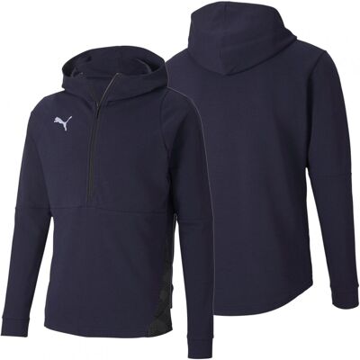 Puma bluza męska dresowa granatowa z kapturem 656492 06 XL Puma bluza męska dresowa granatowa z kapturem 656492 06 XL