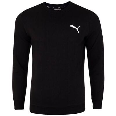 Puma Bluza Męska Dresowa Ocieplana Bawełna Ess Small Logo Crew Black 586682 51 M Puma Bluza Męska Dresowa Ocieplana Bawełna Ess Small Logo Crew Black 586682 51 M