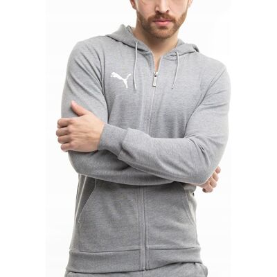 Puma bluza męska sportowa rozpinana z kapturem hoodie Team Goal roz. M Puma bluza męska sportowa rozpinana z kapturem hoodie Team Goal roz. M