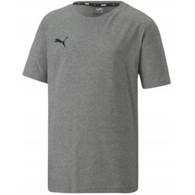 Puma - TeamGOAL 23 Casuals Tee - Szary - 140 - T-Shirt Puma - TeamGOAL 23 Casuals Tee - Szary - 140 - T-Shirt