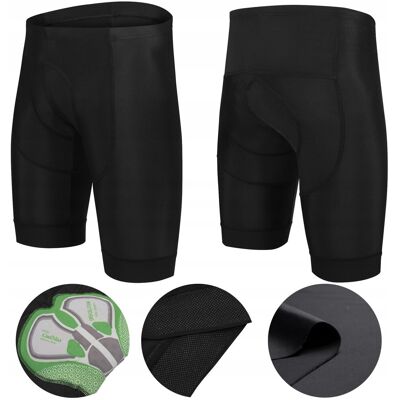 Ercole R0040 - XL - Spodenki rowerowe krótkie z wkładką wentylowaną XL Ercole R0040 - XL - Spodenki rowerowe krótkie z wkładką wentylowaną XL