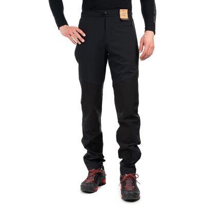 Rab Spodnie trekkingowe softshell męskie Torque Long czarne 32_M Rab Spodnie trekkingowe softshell męskie Torque Long czarne 32_M