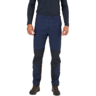 Rab Spodnie trekkingowe softshell męskie Torque Long granatowe 32_M Rab Spodnie trekkingowe softshell męskie Torque Long granatowe 32_M