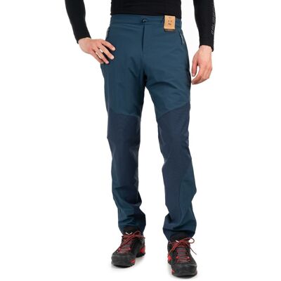 Rab Spodnie trekkingowe softshell męskie Torque niebieskie 32_M Rab Spodnie trekkingowe softshell męskie Torque niebieskie 32_M