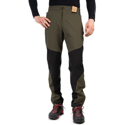 Rab Spodnie trekkingowe softshell męskie Torque zielone 30_S Rab Spodnie trekkingowe softshell męskie Torque zielone 30_S