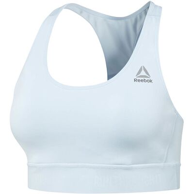 Reebok Biustonosz do biegania, HIGH IMPACT SPORTS BRA / BR2028, niebieski, rozmiar XXS Reebok Biustonosz do biegania, HIGH IMPACT SPORTS BRA / BR2028, niebieski, rozmiar XXS
