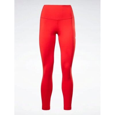 Reebok - DAMSKIE LEGGINSY - LUX PERFORM TIGHT HS7802 czerwone Reebok - DAMSKIE LEGGINSY - LUX PERFORM TIGHT HS7802 czerwone