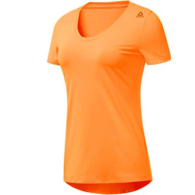 Reebok Koszulka damska, Wor SW Tee DX0546, pomarańczowy, rozmiar S Reebok Koszulka damska, Wor SW Tee DX0546, pomarańczowy, rozmiar S