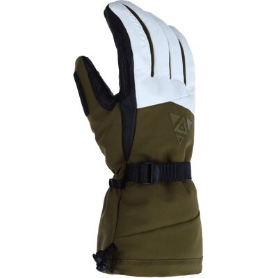 Rękawice freeride z koziej skóry Viking Norvik Pro 7401 khaki z białą skórą 9 Rękawice freeride z koziej skóry Viking Norvik Pro 7401 khaki z białą skórą 9