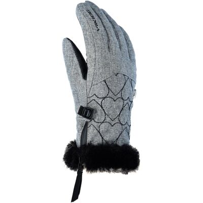Viking Rękawice narciarskie dziecięce Meris Jr Ski Kids szare rozmiar 4 Viking Rękawice narciarskie dziecięce Meris Jr Ski Kids szare rozmiar 4