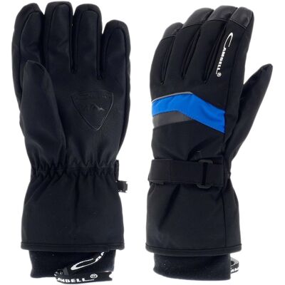 RĘKAWICE NARCIARSKIE MĘSKIE CAMBELL SOFTSHELL 2XL CZARNO NIEBIESKIE RĘKAWICE NARCIARSKIE MĘSKIE CAMBELL SOFTSHELL 2XL CZARNO NIEBIESKIE