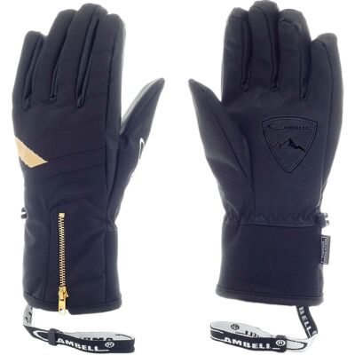 Inny producent Rękawice Narciarskie Softshell Cambell dla Pań - M, Czarne Inny producent Rękawice Narciarskie Softshell Cambell dla Pań - M, Czarne
