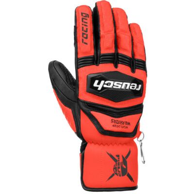 Reusch - Worldcup Warrior SC - czarny/fluorescencyjny czerwony - 8,5 - Rękawiczka Reusch - Worldcup Warrior SC - czarny/fluorescencyjny czerwony - 8,5 - Rękawiczka