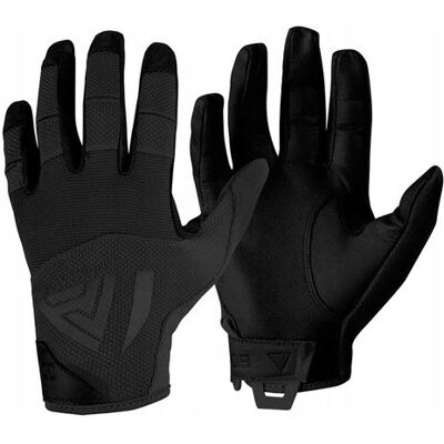 Rękawice taktyczne Helikon Direct Action Hard leather czarne XL Rękawice taktyczne Helikon Direct Action Hard leather czarne XL