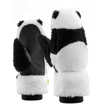 inna (Inny) Rękawiczki narciarskie Panda dla dzieci i dorosłych rozmiar S - czarne/biał inna (Inny) Rękawiczki narciarskie Panda dla dzieci i dorosłych rozmiar S - czarne/biał