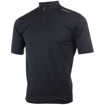 Koszulka rowerowa Rogelli 3XL czarna - Odzież rowerowa Koszulka rowerowa Rogelli 3XL czarna - Odzież rowerowa
