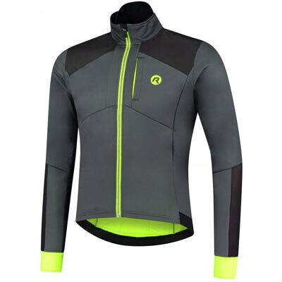 Rogelli Hi Vis Mocno Ocieplana Kurtka Rowerowa Rogelli Hi Vis Mocno Ocieplana Kurtka Rowerowa