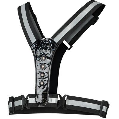 Rogelli - Kamizelka Odblaskowa Z Diodami Led Rogelli - Kamizelka Odblaskowa Z Diodami Led
