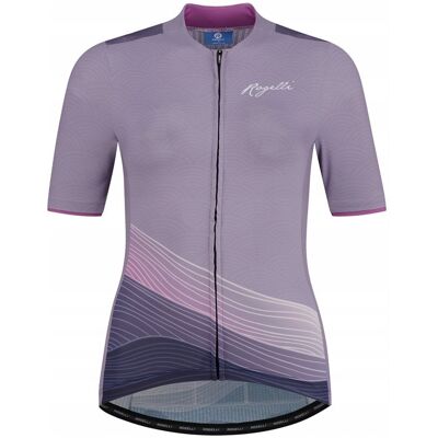 Koszulka rowerowa Rogelli Peace Ibolya - Pro Fit, Oddychająca, Stylowa Koszulka rowerowa Rogelli Peace Ibolya - Pro Fit, Oddychająca, Stylowa