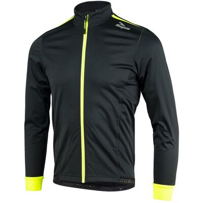 Rogelli Pesaro 2.0 Zimowa Kurtka Rowerowa, Czarny-Fluor Rogelli Pesaro 2.0 Zimowa Kurtka Rowerowa, Czarny-Fluor